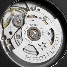 Unused HAMILTON Khaki Field Titanium H70665130 Black Auto Men's Watch in Box 6