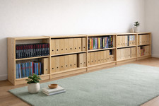 Regal Regalsystem Bücherregal Massivholz Kiefer natur flexibel & erweiterbar