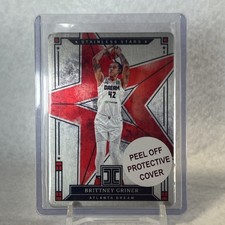 2025 Panini Impeccable WNBA Brittney Griner Stainless Stars Red /99 Atlanta 🔥🔥