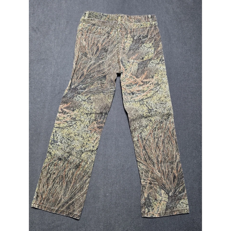 Pantalones Camuflados Roble Mossy Juvenil Talla 14 Camuflaje Caza Exterior Algodón Foto 3 de 4