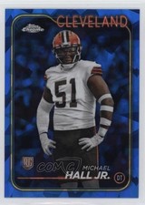 2024 Topps Chrome Sapphire Edition Rookies Michael Hall Jr #268 1co7