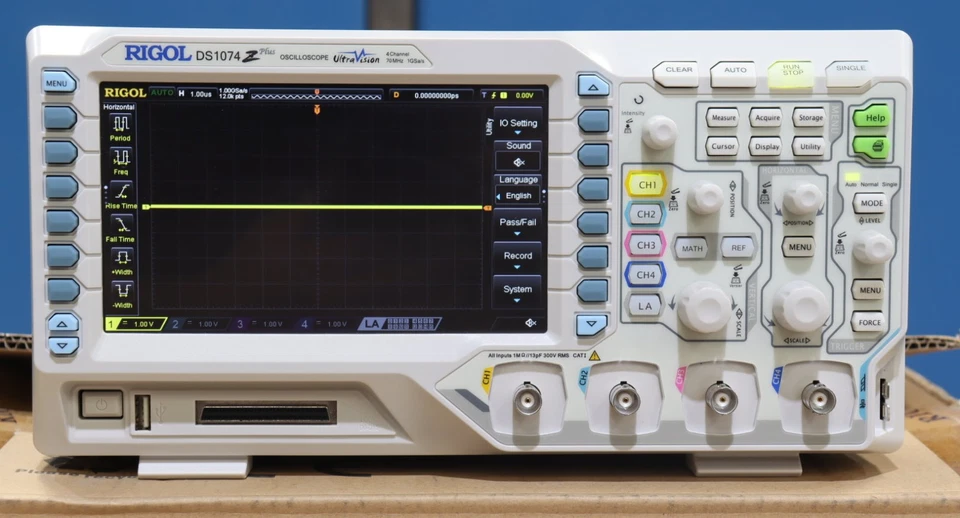 Rigol DS1074Z-PLUS Digital Oscilloscope 70MHz, 4-Channel NEW IN BOX - Image 2 of 4