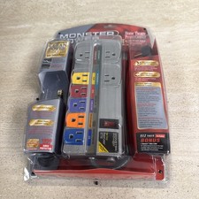 Monster Power Home Theatre Power Center HT700 8 Outlet Surge Protection NIB NEW