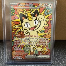 Pokémon TCG Meowth ex Perfect Order Special Illustration Rare Card 121/088