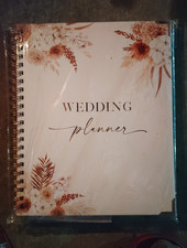 ZICOTO Wedding Planner Spiral-Bound Organizer Notebook, Floral, Modern