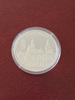 10 Euro Münze Europa 1996 Niederlande in Kapsel 999 Silber RAR