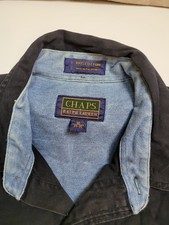 Vintage Ralph Lauren Button Down Shirt Long Sleeve 16 Chaps In Blue