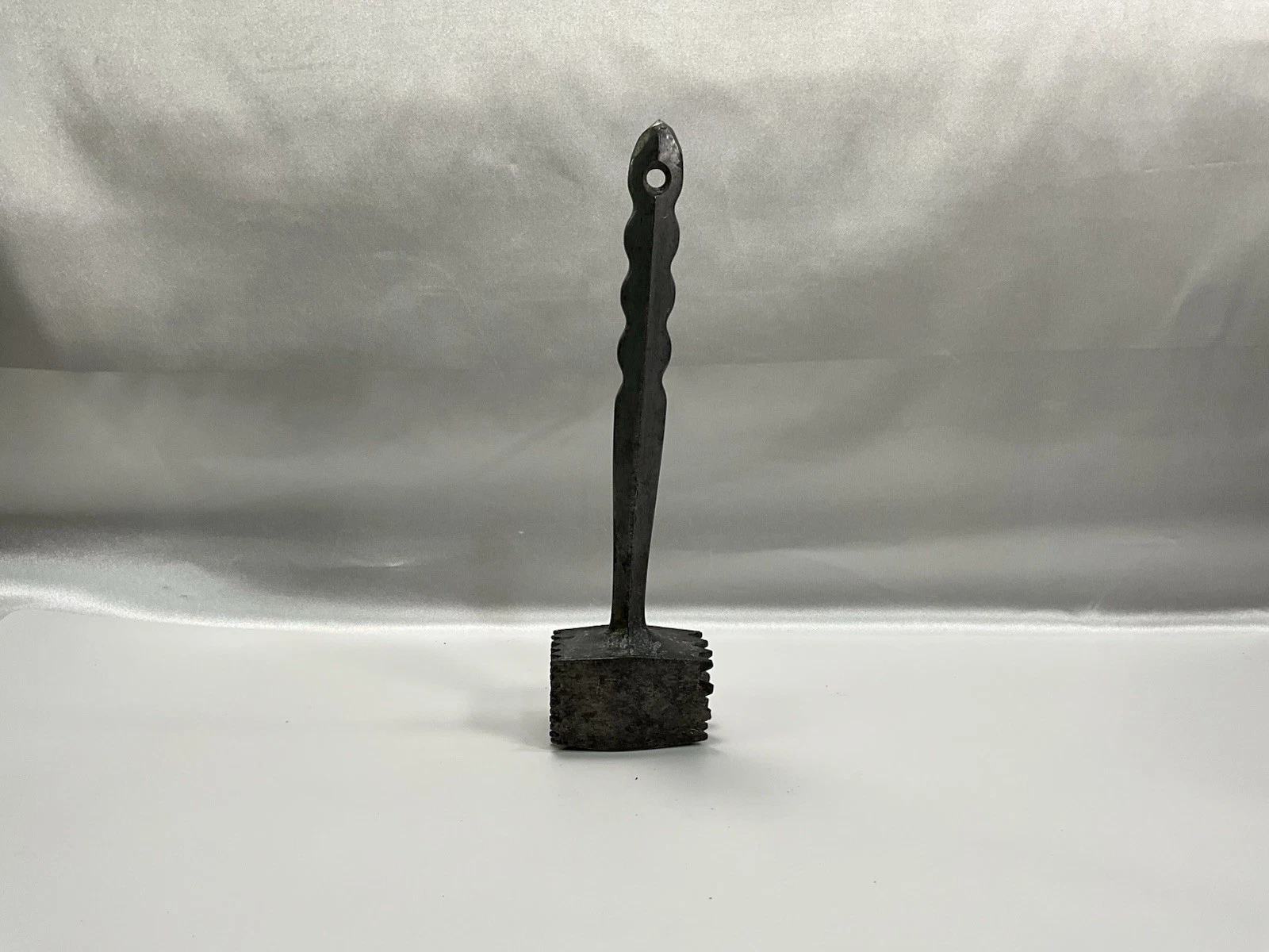 Vintage Cast Metal Meat Tenderizer Hammer Kitchen Tool 8 1/2”
Opens in a new window or tab