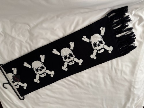 Halloween Skull Scarf , NWT Spencer's Halloween Brand --Body Rage | eBay
