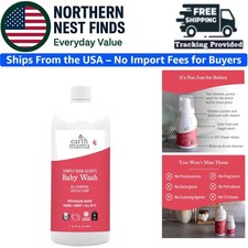 Simply Non-Scents Organic Baby Wash   Unscented Hand Soap Refill 34 Fl Oz