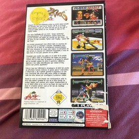 SEGA Fighting Vipers Sega Saturn PAL 1995 Fighting Game Manual Included