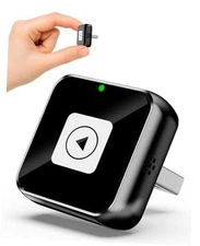 Wireless CarPlay & Android Auto Adapter，Mini Plug and Play Converter for BLACK