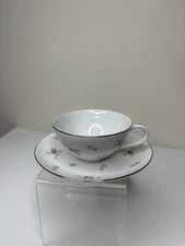 Vintage Lovely Lorraine Tea Cup and Saucer Fine China of Japan ONLY ONE