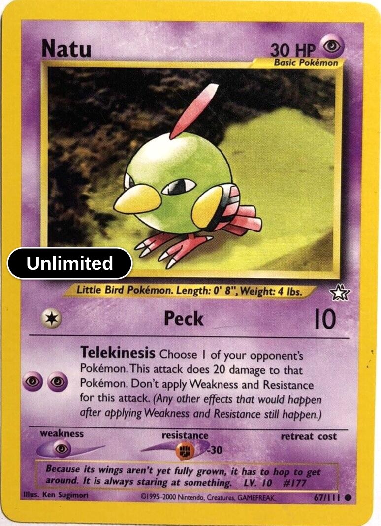 EN Natu 067/111 Neo Genesis Common LP