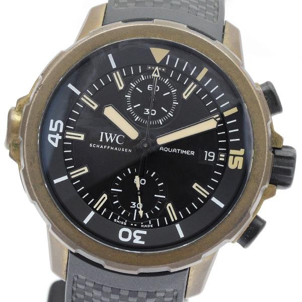 IWC AQUATIMER EXPEDITION CHARLES DARWIN IW379503 45mm Bronze Rubber #C298 image 6
