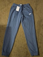 Nike Womens Sportswear Club Fleece Jogger Pants New with Tag NWT Small Blue
