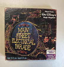 RARE Walt Disney Super 8mm Color FILM Sound MAIN STREET ELECTRICAL PARADE