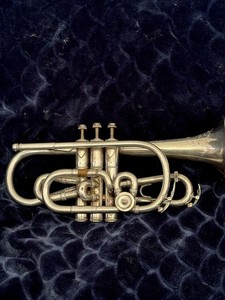Couturier Silverplated Cornet From 1918