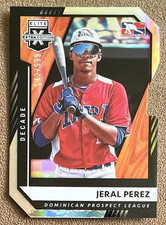 2021 Panini Elite Extra Edition - Jeral Perez #199 Decade Die-Cut /999 (RC, SN)