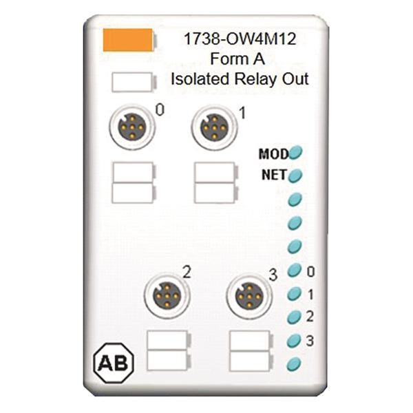 1738-OW4M12 Allen Bradley module de sortie numérique ArmorPoint I/O industriel