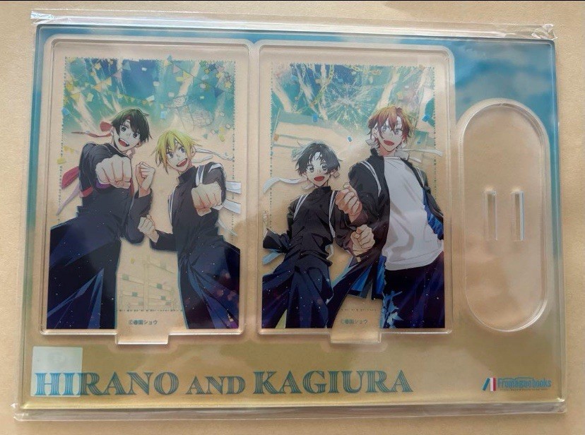 Hirano to Kagiura Acrylic Stand B6 Vol.6 Store Bonus MelonBooks Sasaki to Miyano