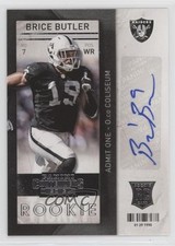 2013 Panini Contenders Brice Butler #112 Auto 5o1