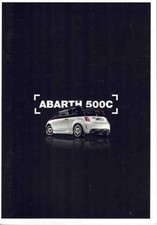 Catalogue Brochure Abarth 500 C 07/2010 Suisse en français