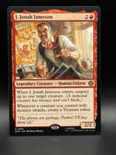 J. Jonah Jameson 81 Rare Prerelease Cards Magic: The Gathering Foil Near Mint