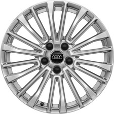 GENUINE AUDI A6 4K 20 SPOKE 18" SILVER ALLOY WHEELS X4 4K0601025C