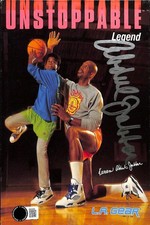 Kareem Abdul-Jabbar Signed L.A. Gear Unstoppable Ad 5x7 Photograph Beckett