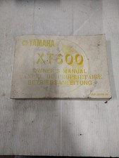 Yamaha XT 600 43F Owner's Manual EN FR DE