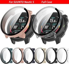 360  Case For SUUNTO Nautic S Watch Case Full Case Protector Screen PC Glass