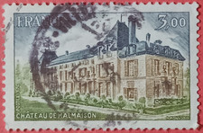 French Stamp / Timbre France Oblitere 3F CHATEAU DE MALMAISON 1976 N° 1873