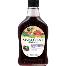 Maple Grove Farms, Boysenberry Syrup, 8.5 Ounce Fl Oz (Pack of 1) 