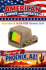 SIG SAUER Romeo-X 24mm Green Dot Sight - FDE
