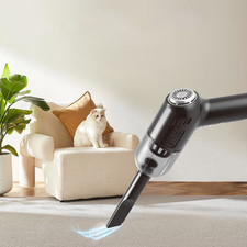 Mini Desktop Vacuum Cleaner- Portable Handheld Crumb Sweeper for Desk Keyboard