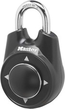 Master Lock 1500iD Combination Padlock Black