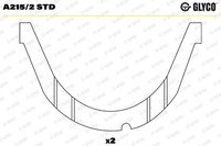NEU - Glyco A215/2STD Distanzscheibe, Kurbelwelle FüR Dacia Mitsubishi Opel