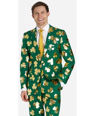 Mr. Clover Clover Suit – Green St. Patrick's Day Slim Fit