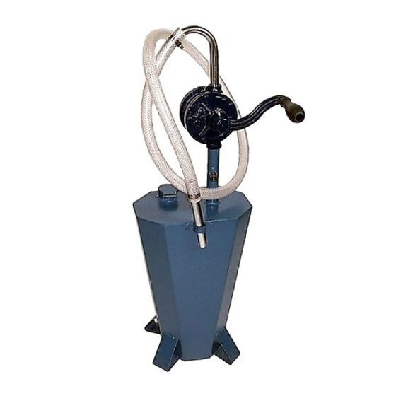 Gear Oil Bucket Pump Heavy Duty 10.5L with Hand Rotary Pump