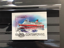 Briefmarken Blockausgabe zu Ehren der Viking Line 1994 von Madagaskar