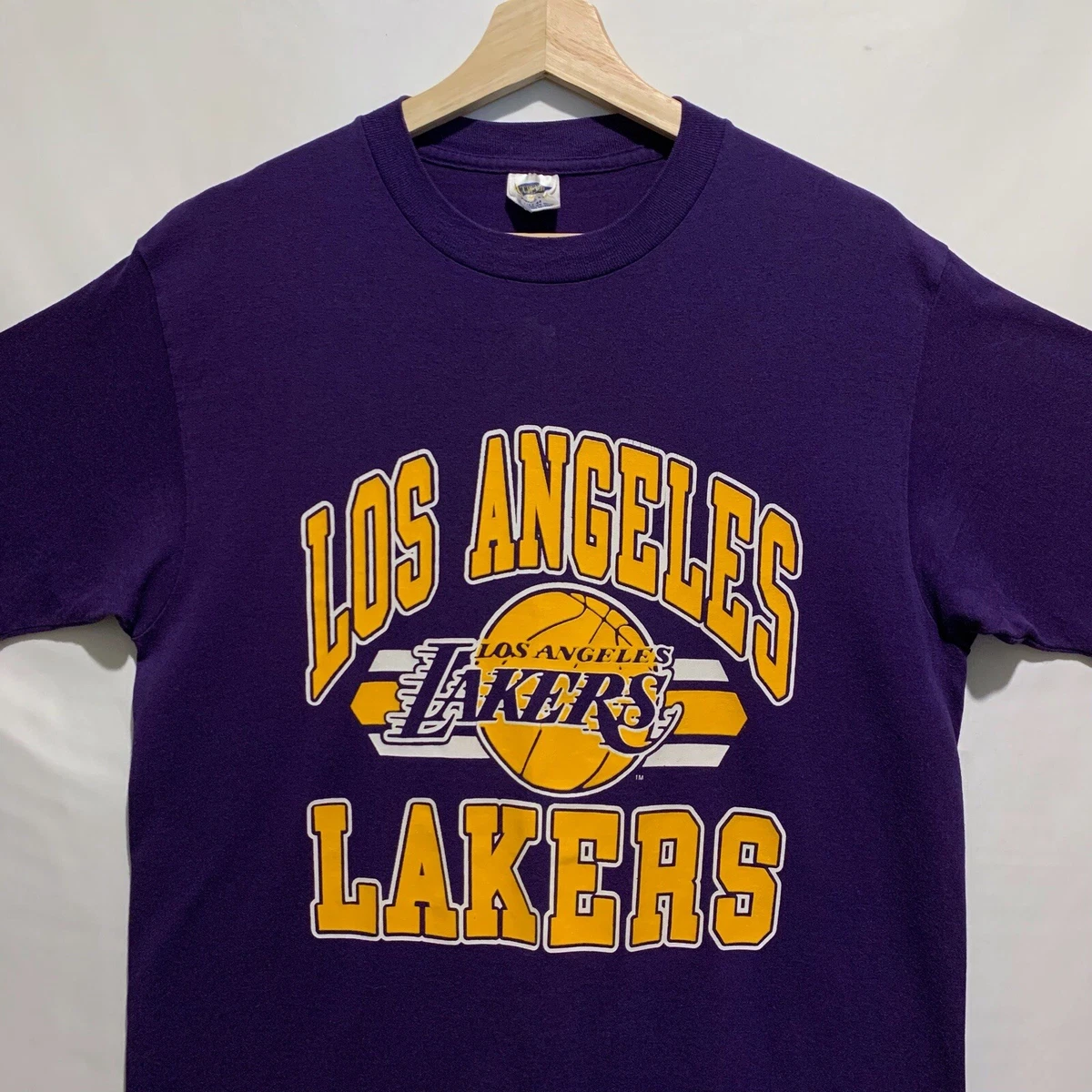 Vintage NBA Los Angeles Lakers Sweatshirt Size XL Made in USA 1980s