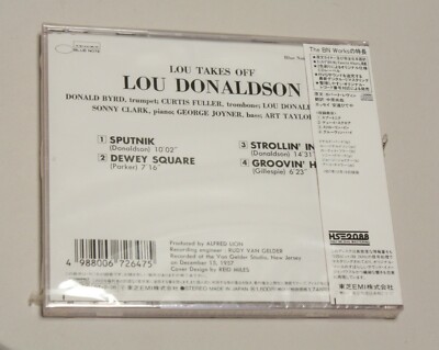 Lou Donaldson - Lou Takes Off - Blue Note TOCJ 1591 Japan 1997