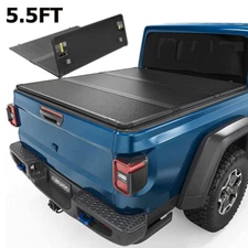 Maxpart 3-FOLD 5.5FT Bed Truck Pickup Hard Tonneau Cover For 2009-2014 Ford F150