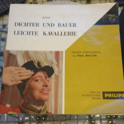 Suppé*, Wiener Symphoniker O.l.v. Paul Walte 7'' EP Mono Vinyl Sc