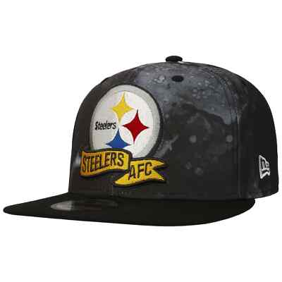 NEW ERA 9Fifty Pittsburgh Steelers AFC Cap Basecap Baseballcap Snapback Flat