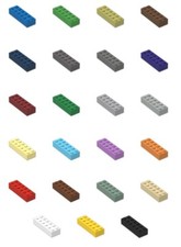    NEW LEGO 2x6 LEGOS BRICKS Pick Size  Color 10 or 100 2456 Bulk Parts