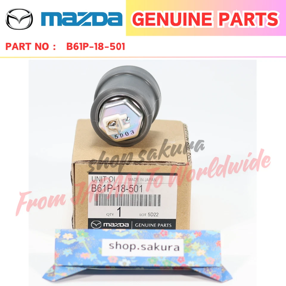 OEM Mazda 1990-1994 Miata Oil Pressure Sending Unit B61P-18-501 Genuine New - Image 3 of 3