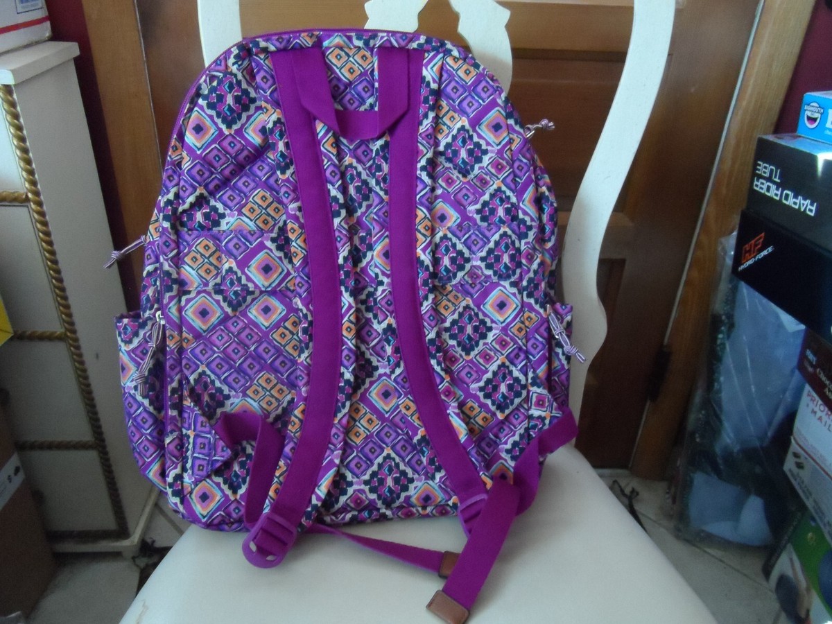 Vera Bradley Lighten Up Grande Backpack in Dream Diamonds | eBay display picture 1