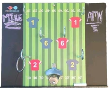 Firebubbles Hook And Ring Toss Football Man Cave Ring Swing Game